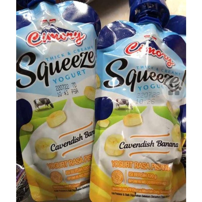 

Cimory Squeze Banana