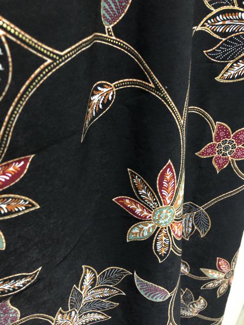Stelan Kebaya Brukat Super Jumbo Fitrah Kombi Rok Lilit Batik Super Jumbo