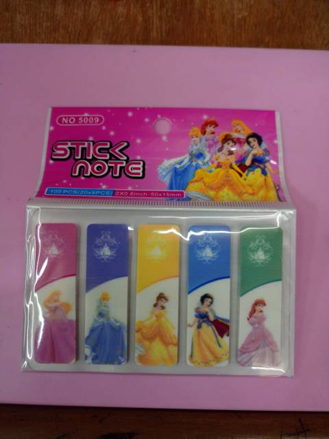 ISI 100 STICKY NOTES / STICK MARKER / PEMBATAS BUKU / PENANDA HALAMAN