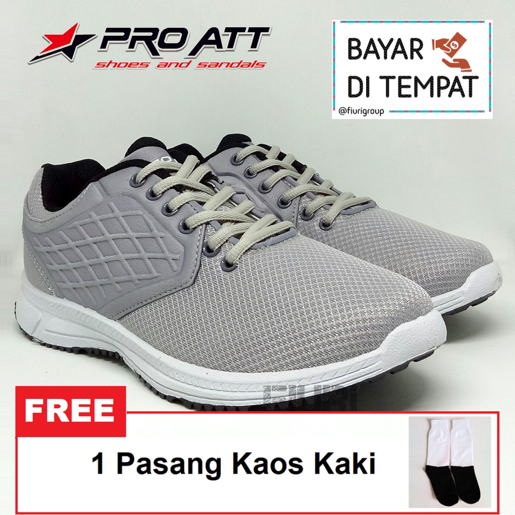 FIURI – PRO ATT ORIGINAL – APV 900  ABU-ABU - 39-43 - SEPATU PRIA - SNEAKERS PRIA - SEPATU OLAHRAGA SPORT PRIA - SEPATU CASUAL KANVAS - SEPATU JOGGING LARI FITNESS GYM SENAM PRIA - SEPATU ANAK LAKI-LAKI COWOK - SEPATU SEKOLAH BERTALI SD SMP SMA MURAH