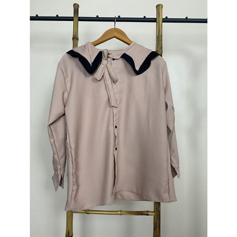 kemeja Linen Oversize - Olivia shirt