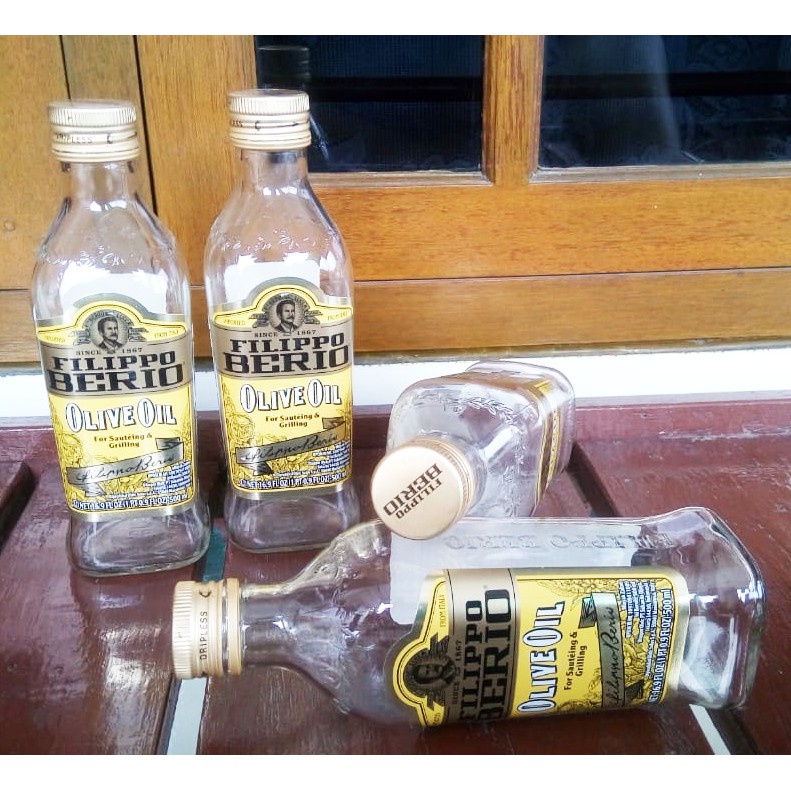 BOTOL KACA KOSONGAN 250 ML / 330 ML / 500 ML BEKAS PEMAKAIAN PRIBADI
