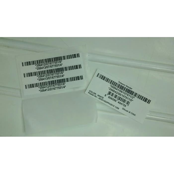 

sticker imei