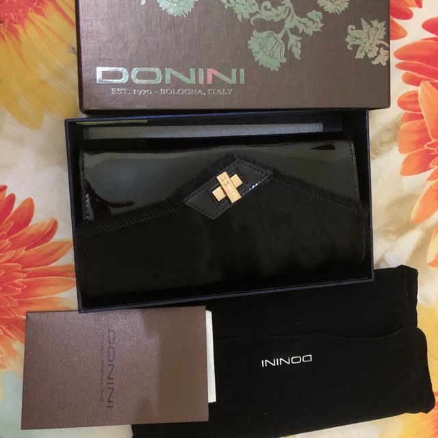 Dompet Donini Glossy pony black