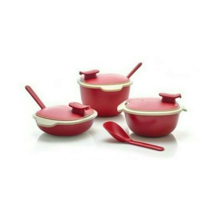 (AFW) TUPPERWARE | TUPERWARE | TUPER WARE PROMO WARMIE TUP SET WADAH SAJI