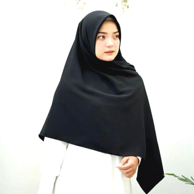 Hijab Jilbab Segi Empat Syari 130*130 Premium