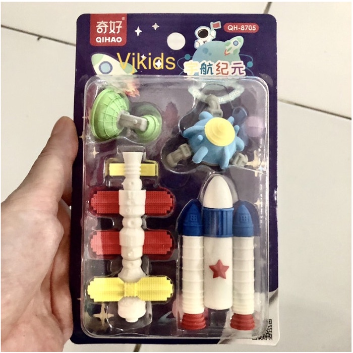 

Sale Eraser Penghapus 3D Karakter Astronot, Alien, Space Ship, Ufo Limited