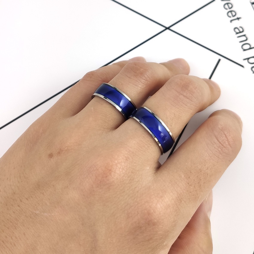 Cincin Thermochromic Untuk Pria Dan Wanita