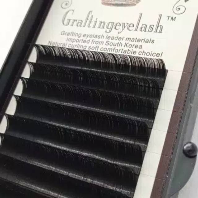 Grafting grestest eyelash extension bulumata sambung lembut dimata