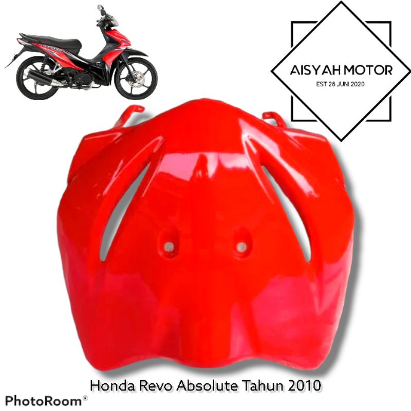 Bodi Halus Honda Revo Absolute Warna Merah Cabe Tahun 2010