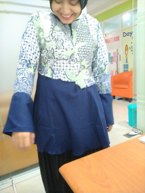 Bisa Cod _ Atasan Batik Wanita Kerja Dolby Dolbi Dobby Doby Modern Dan Terbaru 2020