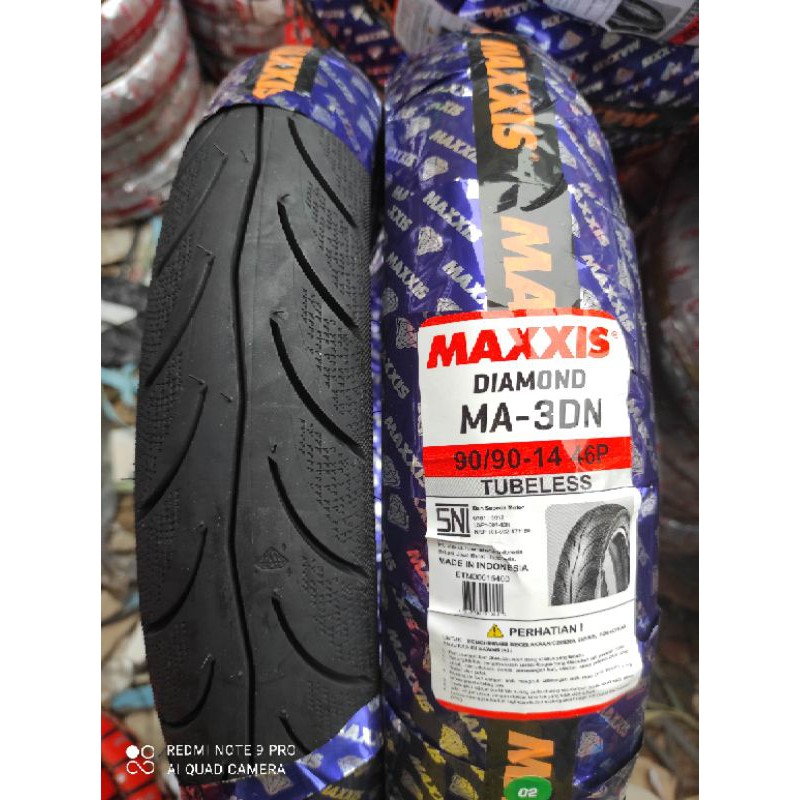 Ban tubles matic maxxis diamond 3dn 90/90.14 free pentil 100% original for all matic