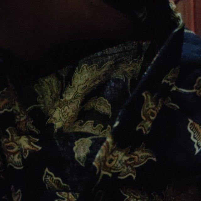 Sanvanina E-1515 Kemeja Batik Premium Lengan Panjang Nala Brown