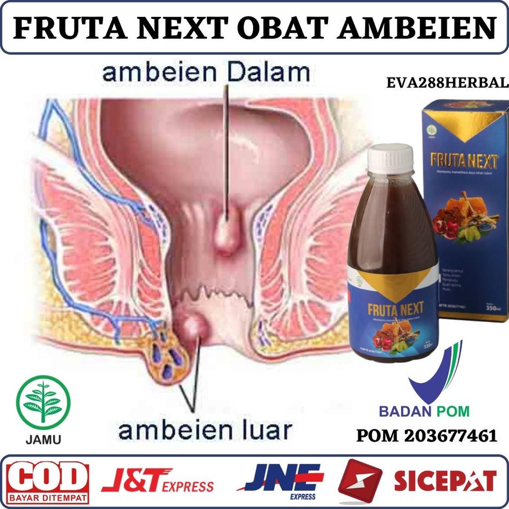 FRUTANEXT - OBAT AMBEIEN - WASIR PALING AMPUH