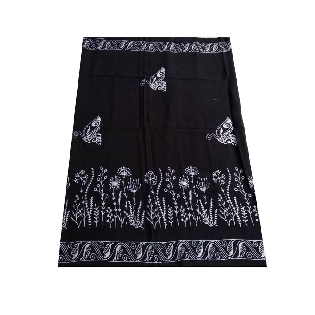 Sarung Batik Wanita Sarung Gloyor Bawahan Santri Perempuan Sarung Cewek Sarung Wanita-Ladang Kupu