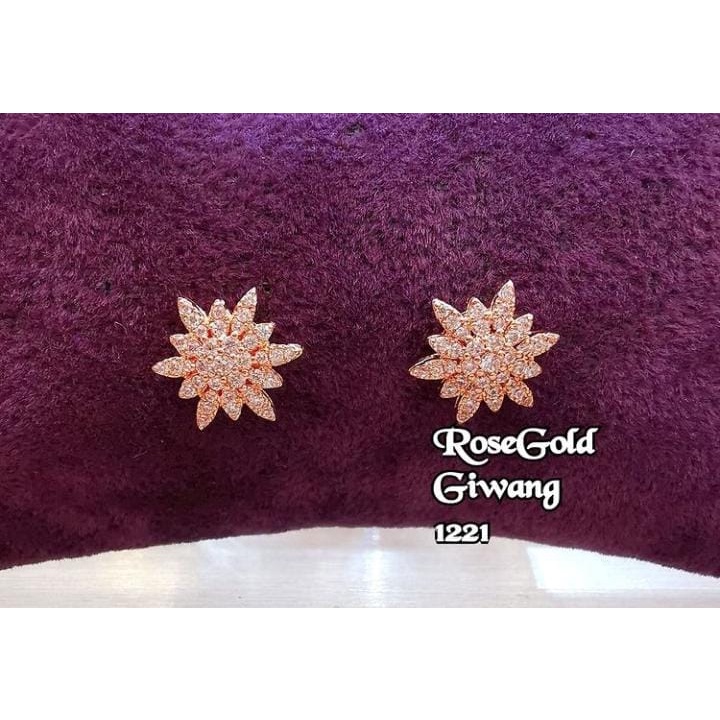 ANTING WANITA ANTING TUSUK ANTING BERLIAN ANTING BUNGA MATAHARI