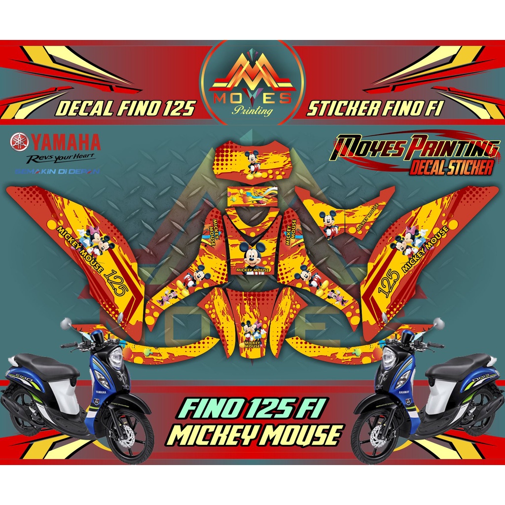 Decal fino 125 full body - decal yamaha fino joss