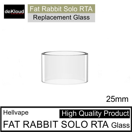 Jual FAT RABBIT SOLO RTA Replacement Glass | kaca tabung tank gelas ...