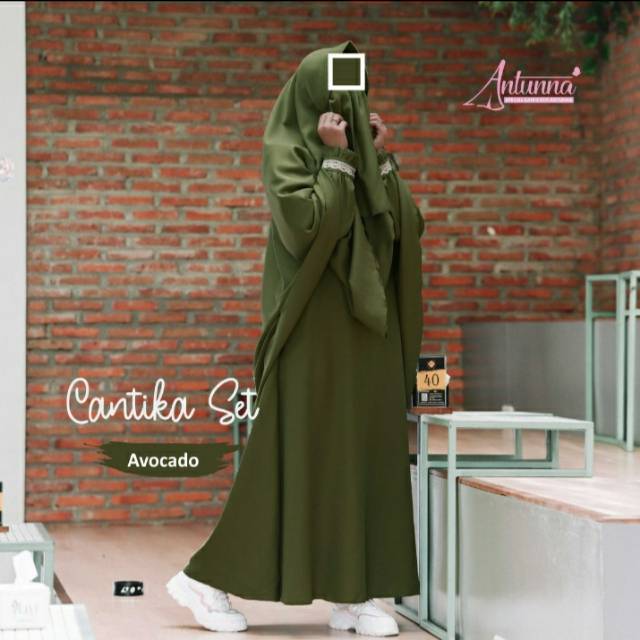 Cantika Set by Antunna - Gamis Berkualitas - Gamis Syar'i