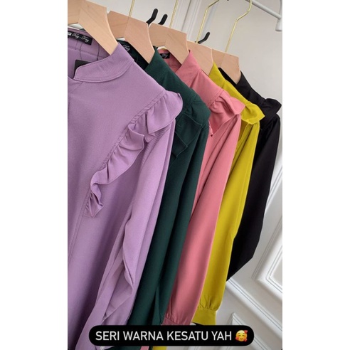 tavia tunik/tunik wanita bahan premium