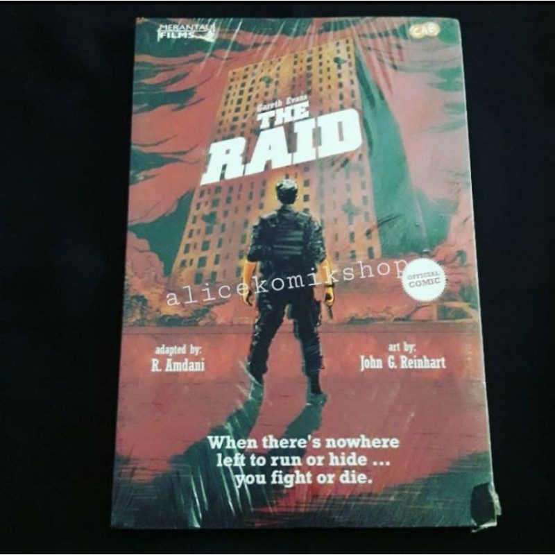 (KOMIK INDONESIA ORIGINAL SEGEL) THE RAID OFFICIAL COMIC