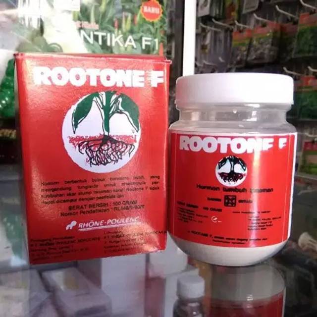 Perangsang akar rootone-f 100gram untuk cangkok dan stek (ZPT Tanaman)