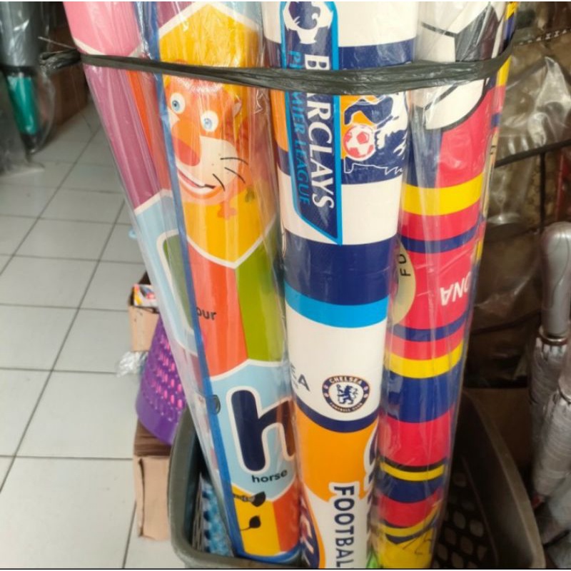 Tikar Karpet Matras Plastik Gambar / Tikar Spons Gambar MURAH