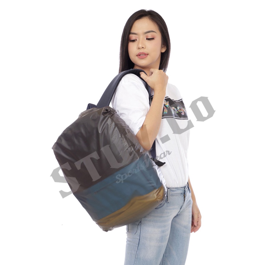 COVER BAG RAIN COVER RAINCOVER WATERPROOF BAG 30 LITER JAS HUJAN TAS SEKOLAH KERJA DLL-HITAM