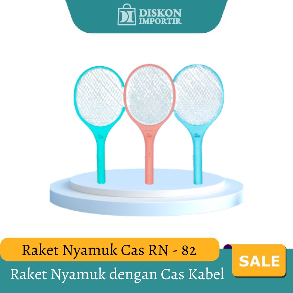 Raket Nyamuk Portable Pengusir Nyamuk Ampuh Obat Nyamuk Elektrik Rechargable Tahan 10 Jam