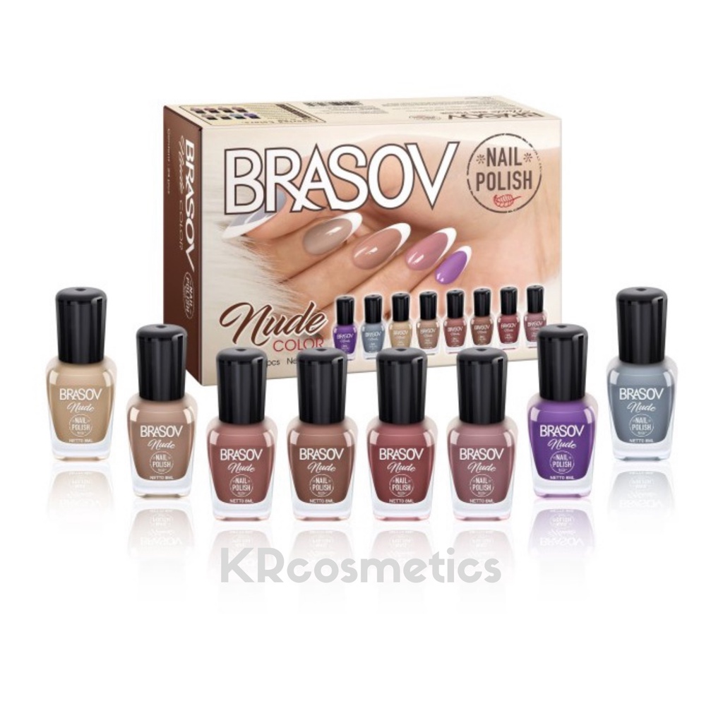 BRASOV Nail Polish Nude 8ml | Kutek Nude