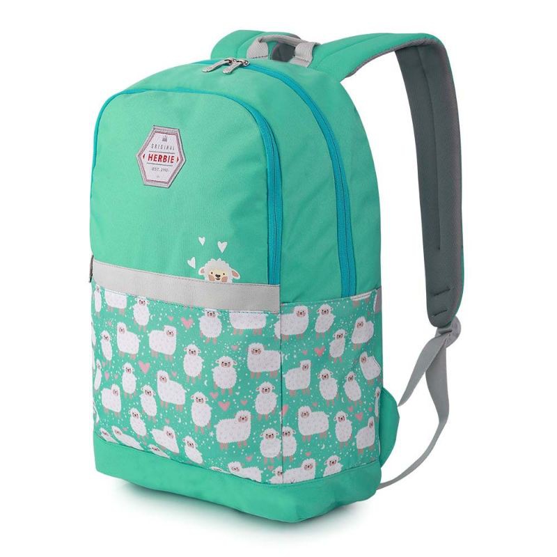 Herbie - Tas Backpack Wanita Terbaru | Tas Ransel Punggung Cantik | Tas Casual Sekolah Kuliah Cewek Bahan Cordura Premium