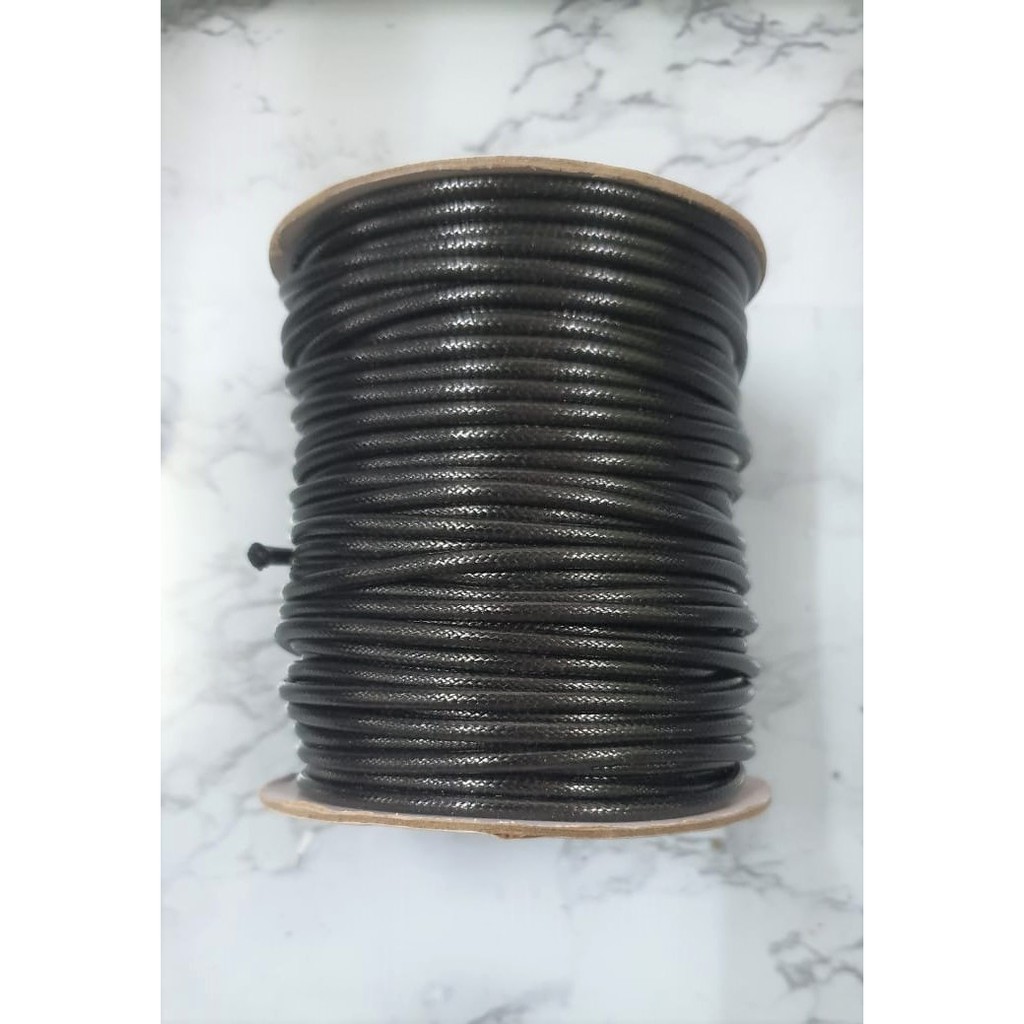 Tali Korea Kulit 3mm / 5mm / Bahan Tali Kalung Gelang