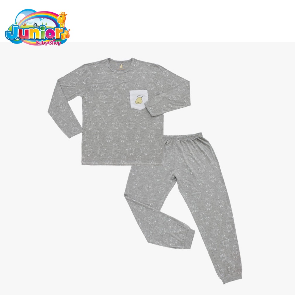 Pyjamas Adult Long Sleeve Big Sheepz White Baa Baa Sheepz