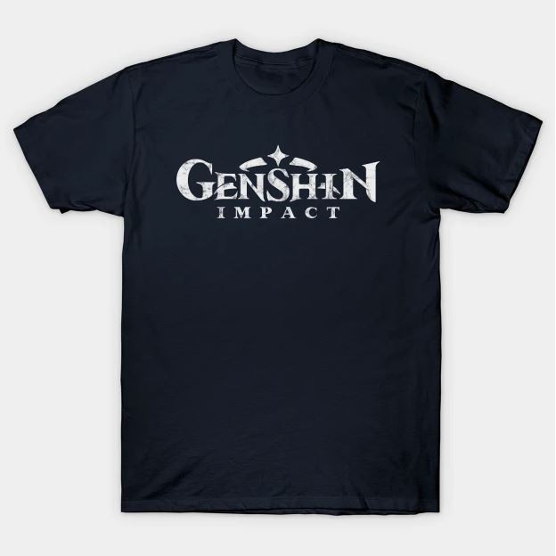 Tshirt Gamer Genshin Impact Casual