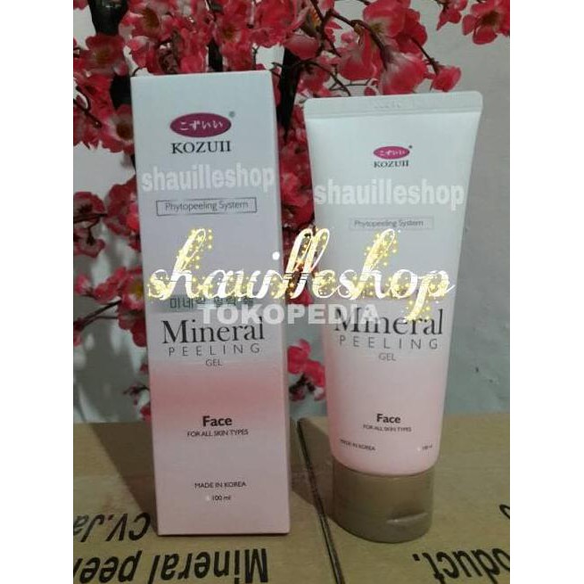 Kozuii Mineral Peeling For Face Asli Jaco Tv Jual Eceran Terlaris