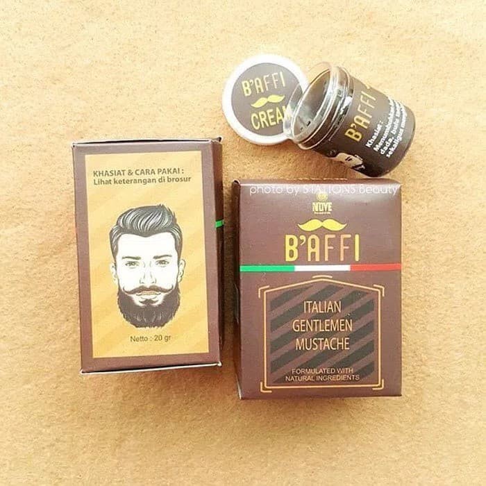 BAFFI Cream Jenggot &amp; Kumis