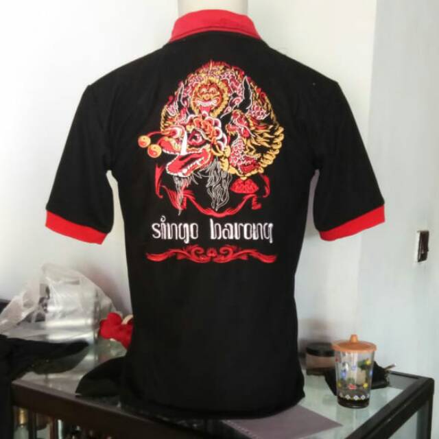 Kaos barong bordir termurah se shopee / kaos bopo / kaos barong / kaos barongan / kaos / barongan