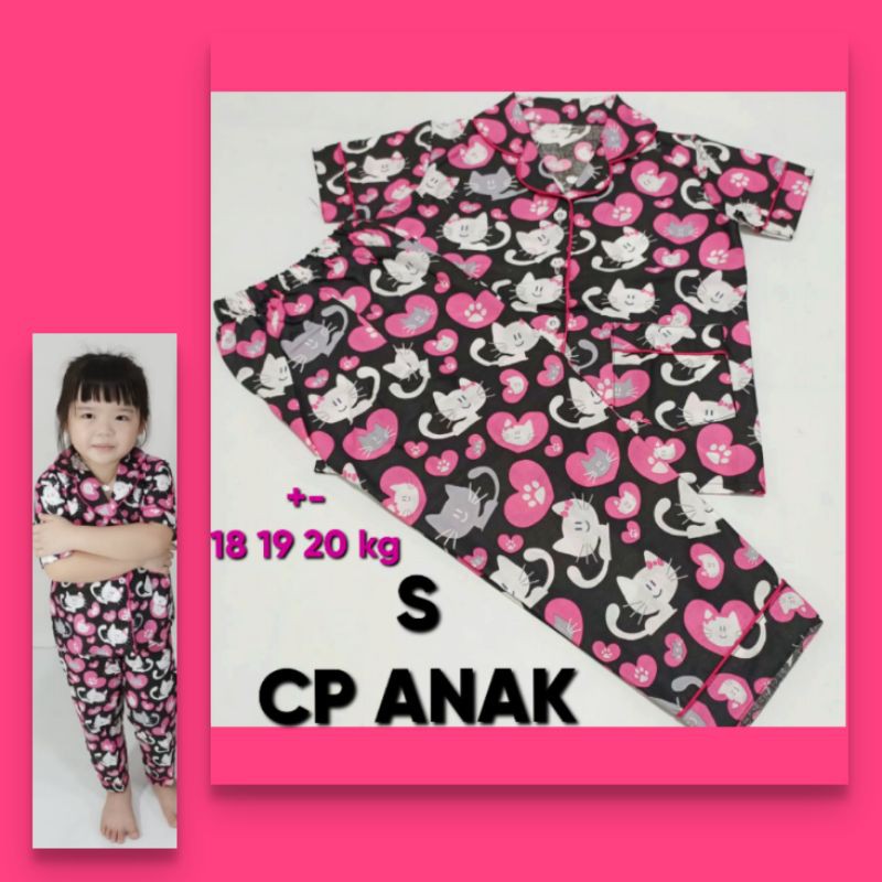 BISA PILIH MOTIF PART 1/ BAJU TIDUR ANAK USIA 2 TAHUN SAMPAI 6 TAHUN SETELAN PIYAMA