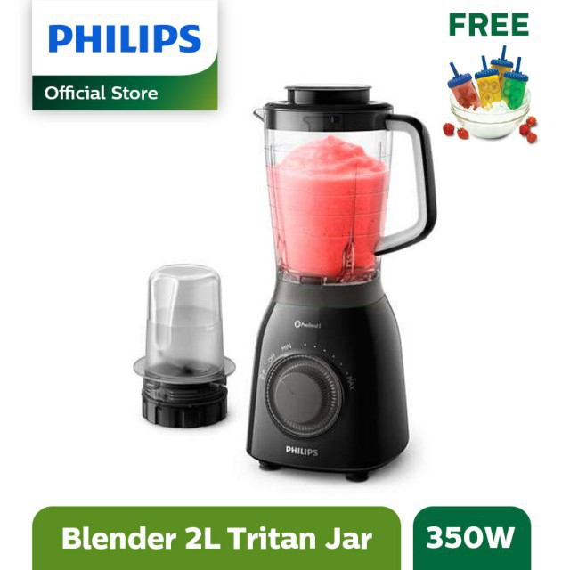[SHOPEE10RB] Philips Viva Blender Tritan Jar - Hitam - HR2157/90