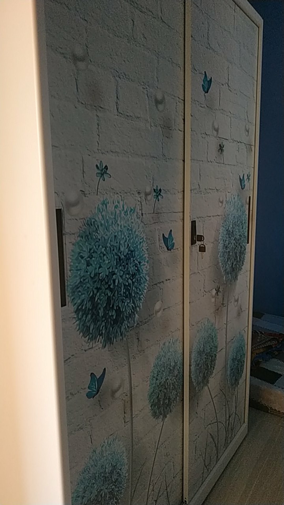 Sapporo Lemari Pakaian Pintu Sliding Sap Lp 503-054 / Lemari Pakaian Besi 2 Pintu / Sliding Series