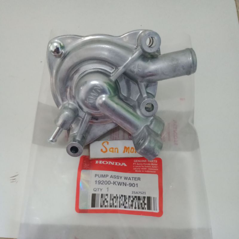 Water Pump Assy Honda Vario 125 Vario 150 Old KWN-901Kualitas Original.