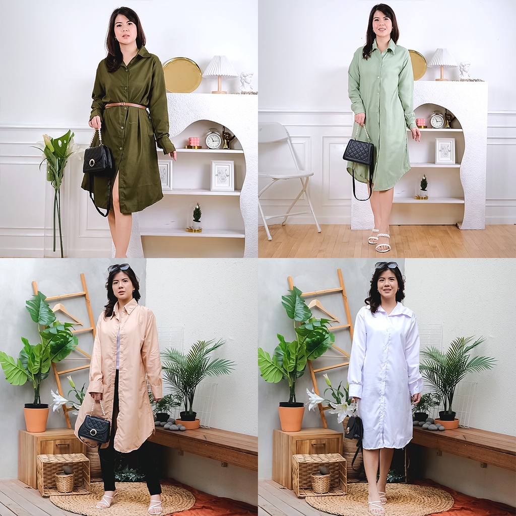 tq88indonesia Baju Tunik Wanita Terbaru / Azkia Oversize Tunik / Baju Tunik Muslim Wanita Kekinian