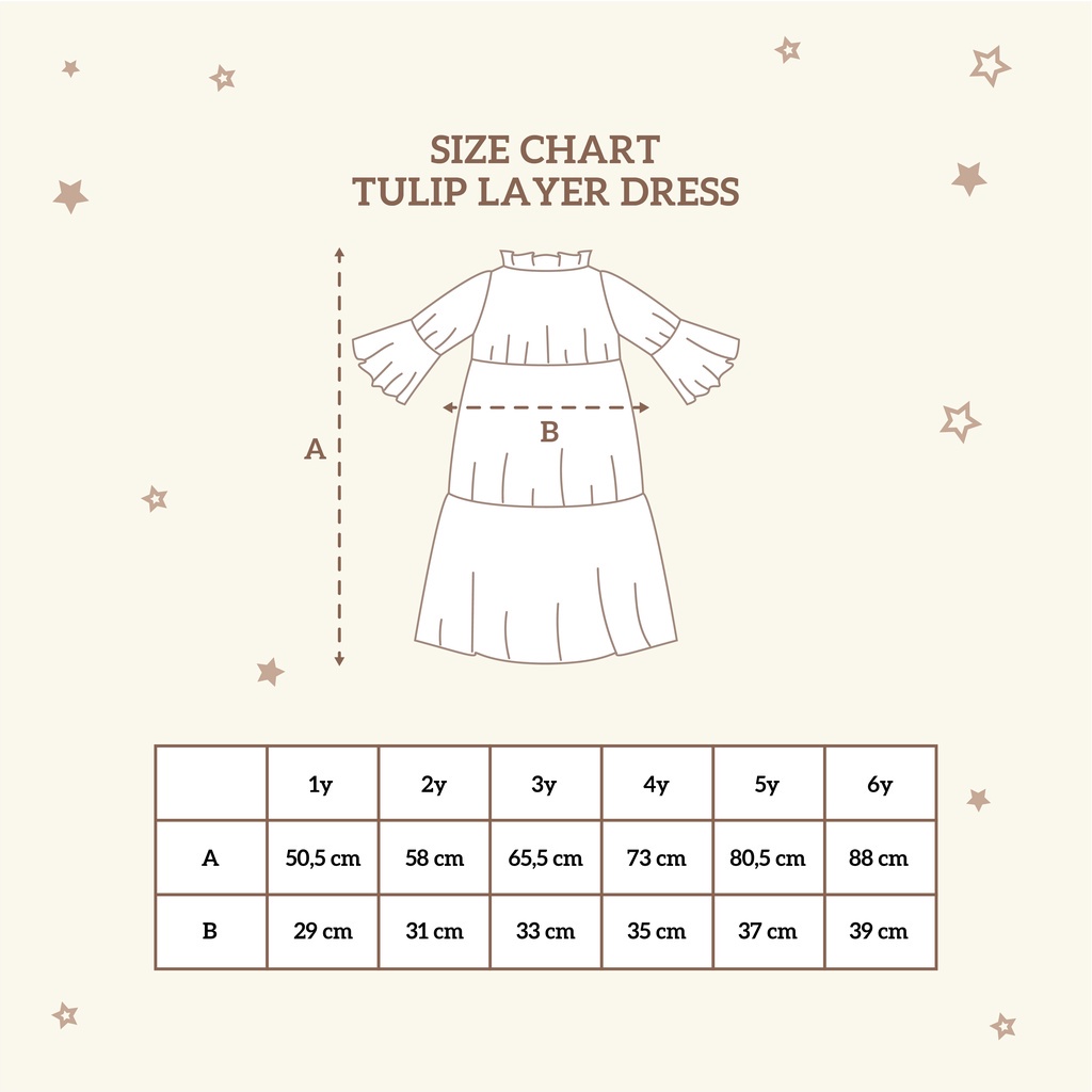 LPH15 LITTLE PALMERHAUS TULIP LAYER DRESS ANAK LAYER