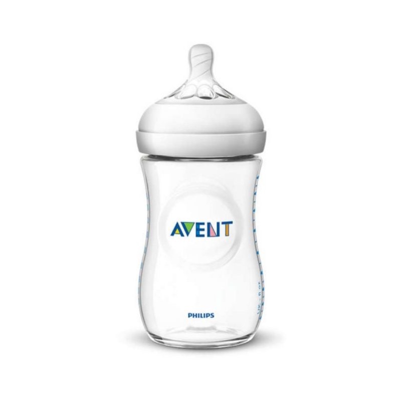 Philips Avent Natural Bottle PP 260ml(9oz) Single Pack With Box/Botol Susu Bayi