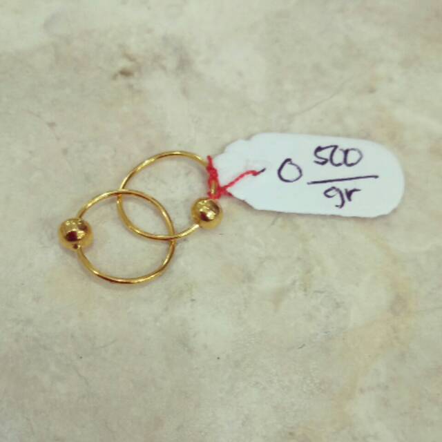 ANTING EMAS KUNING FASHION ANAK-ANAK KADAR 70% (700)