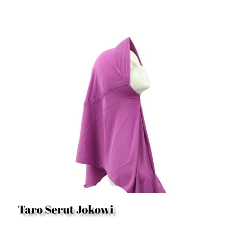 Jilbab Serut Hijab Jokowi Adabia Polos Daily Hijab Licra Idola-Taro Serut