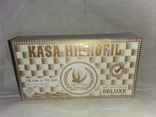 Kasa Gold Hidrofil 16 cm x 16 cm Swallow