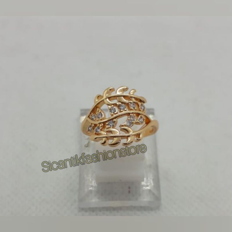 (PROMO) Cincin Titanium Wanita terlaris anti karat selamanya