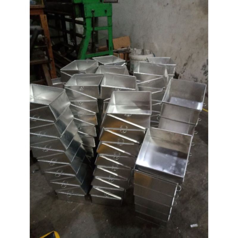 LOYANG BOLU KOTAK 16x16x8 18X18X8 20X20X8 22X22X8 MURAH TERJANGKAU FREE BUBBLE WRAPP ALUMINIUM ASLI