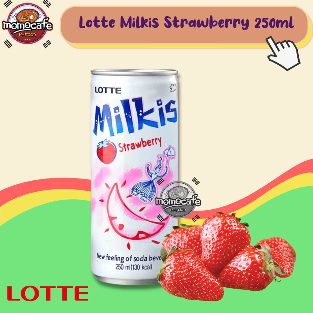 

Lotte Milkis Strawberry 250ml